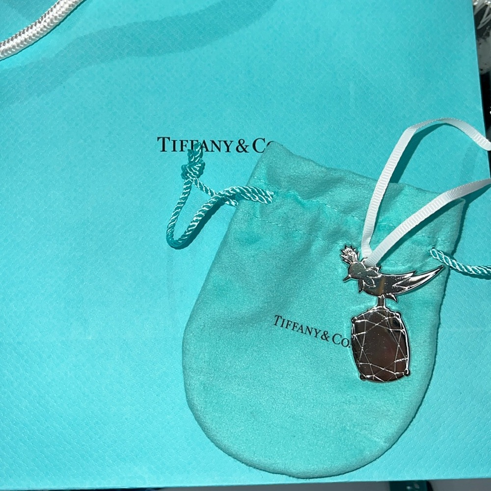 Tiffany & Co bird charm ornament